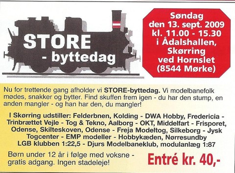 Store byttedag!